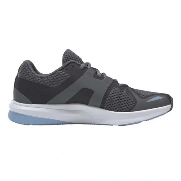 Grey & Blue Reebok Running Shoe, 8.5 - Picture 2 of 12